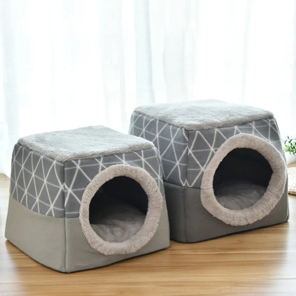 Haustierbett „Space Villa“ – Kapsel-Design für Hunde & Katzen
