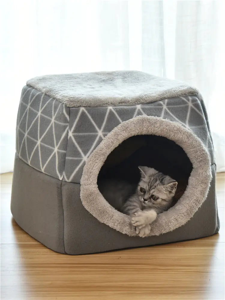 Haustierbett „Space Villa“ – Kapsel-Design für Hunde & Katzen