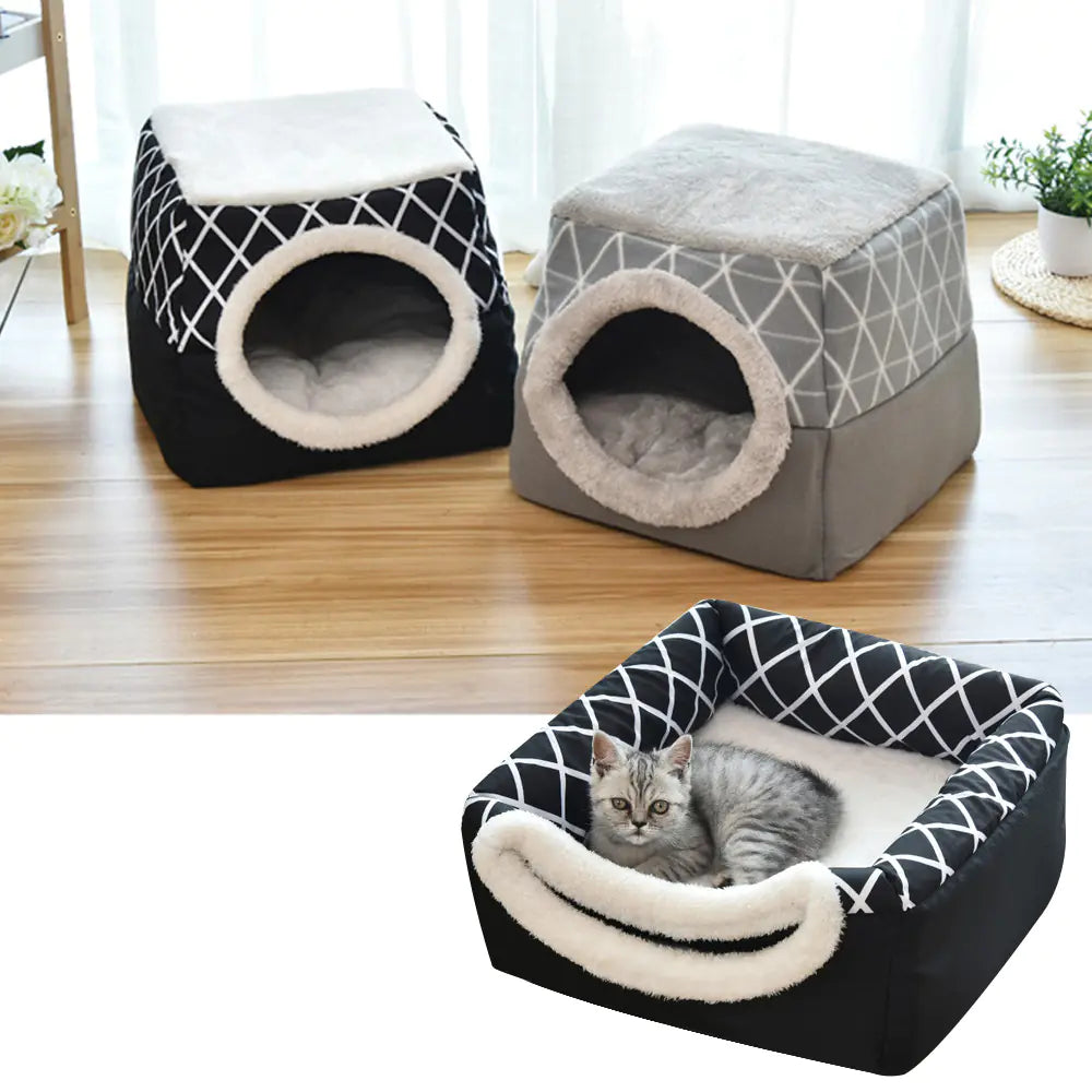 Haustierbett „Space Villa“ – Kapsel-Design für Hunde & Katzen