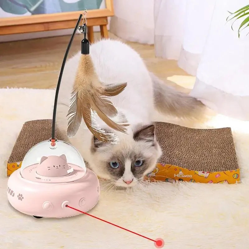 Elektrisches Katzen-Interaktivspielzeug