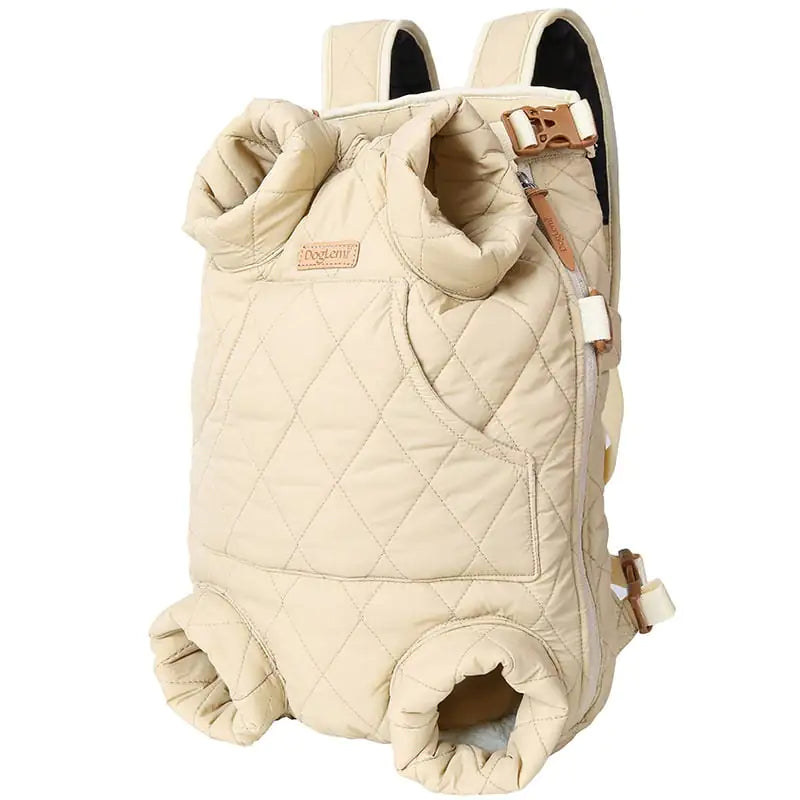Gepolsterter Winter-Haustier-Rucksack – Tragbare Brusttasche für Hunde & Katzen